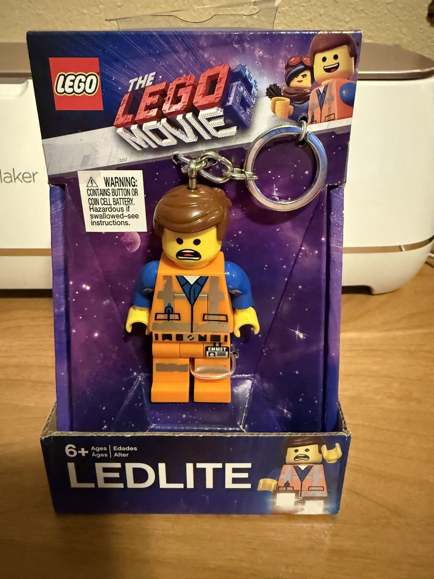 The Lego Movie Emmet Light up Keychain