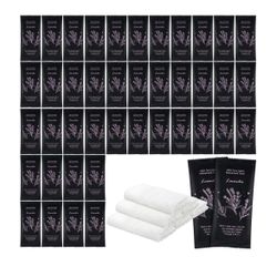 Moist Cotton Towel Bulk Moist Towelettes Individually Wrapped / Great For Weddings