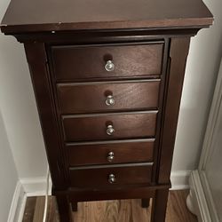 Jewelry armoire Cherry 