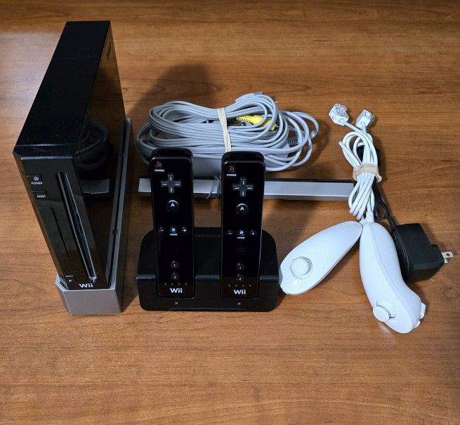 Black Nintendo Wii