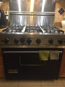 Viking professional grade stove