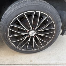 17” Wheels from Honda Accord