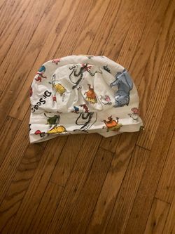 Child size Dr. Seuss Character Print chef Hat