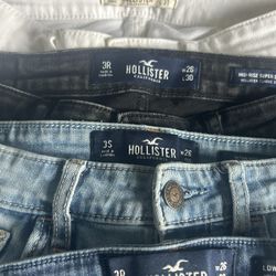 HOLLISTER/JEANS SIZE 3