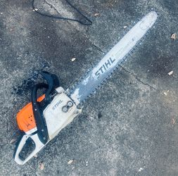 Stihl MS311 chainsaw with 24 inch bar