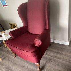 Red Accent Chair 