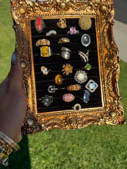 23 Vintage Costume/ Modern Ring Lot