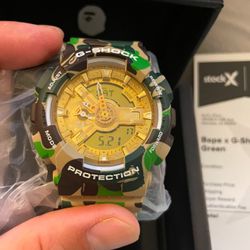 g-shock & Bape ga 110 watch