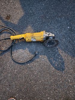 Dewalt 9" Angle grinder