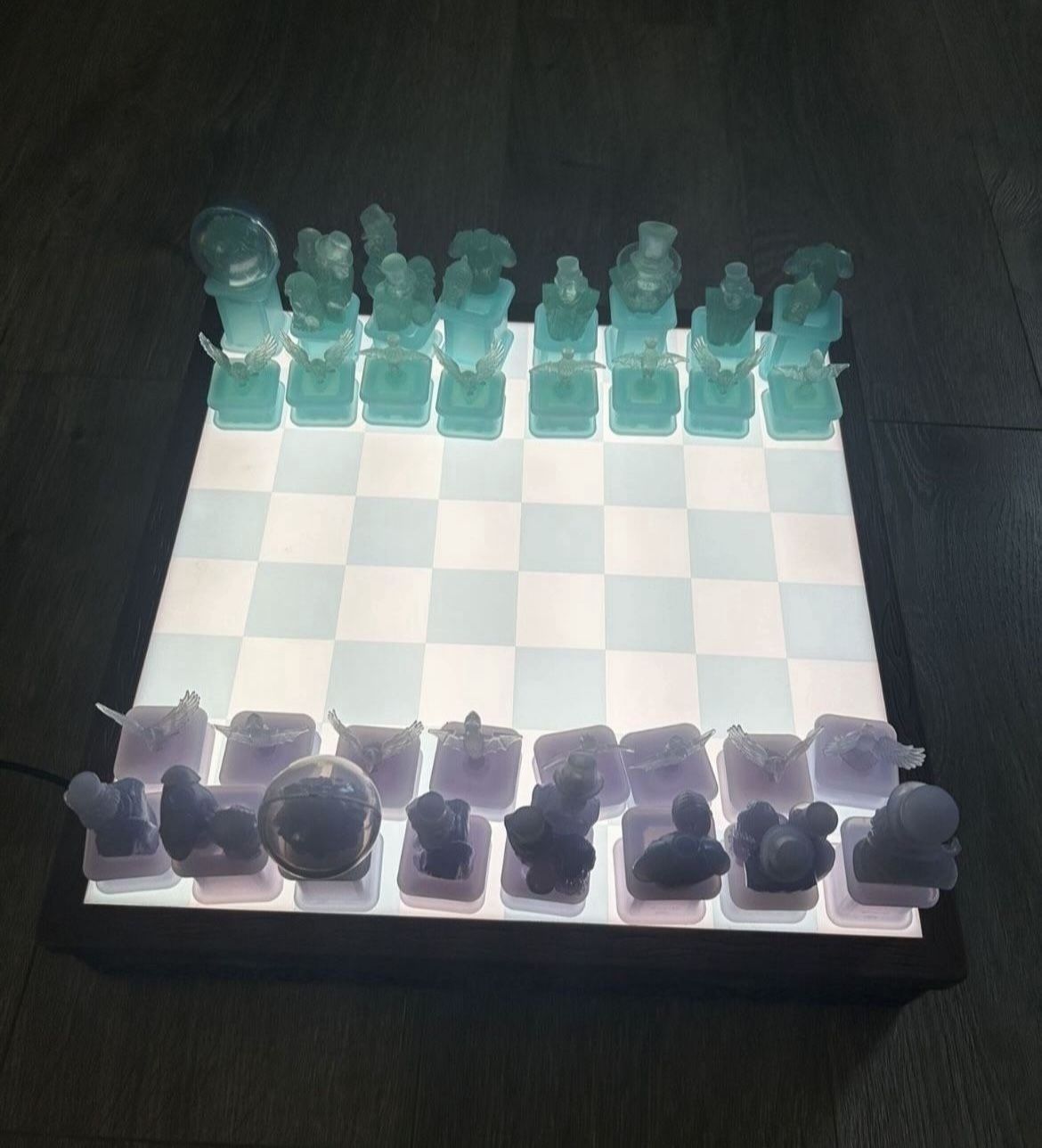 Haunted Mansion Light Up Chess Set