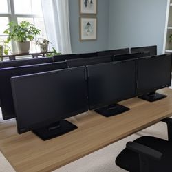 24" Planar Slim Computer Monitors 10 Available 