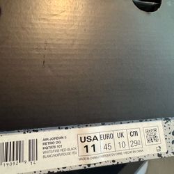 Jordan Retro 5 OG new