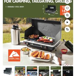 Tabletop Grill And Stove 