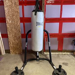 Everlast Heavy Weight Bag with Stand