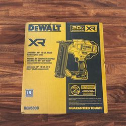 (New In Box) 20V XR Cordless 18 Gauge Brad Nailer (Tool Only)260$ OBO, Must Pick Up. 