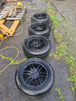 ENKEI rpf1 wheels rims 5x100 17x9 +45
