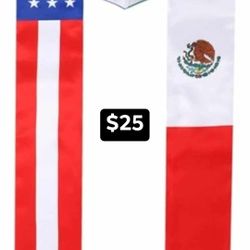 mexico graduation sash 
