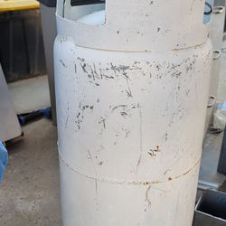 Forklift gas tank  30 Lb  empty
