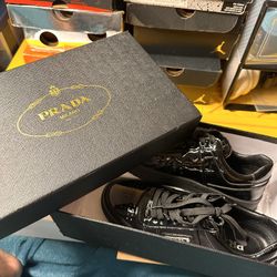 Black Prada Sneakers