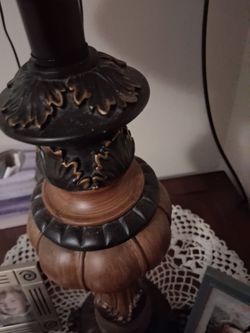 Ornate Table Lamp Base