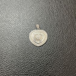 925 Sterling Silver Heart ❤️ Pendant