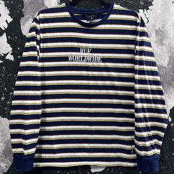 HUF Worldwide Striped Long Sleeve Shirt