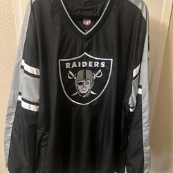 RAIDERS PULLOVER LIGHTWEIGHT JACKET SIZE-4XL / NEW