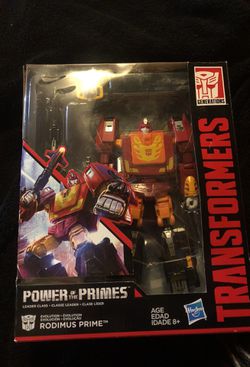 Transformers action figure rodimus prime