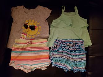 Bundle Of Toddler Girls 4 Piece Sets