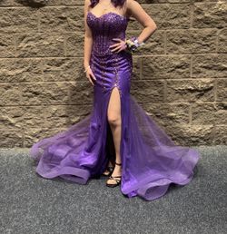 Prom Dress (purple)