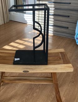 Small Heavy Night Stand Black