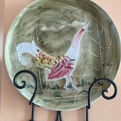 Vintage Decorative Plate- Ed Langdein