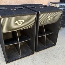 Cerwin Vega EL-C36 Bass Speakers Passive