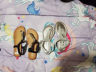 Girl Sandles 13c . Asking $15 For Both