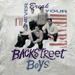 Backstreet Boys Preowned Medium T-shirt