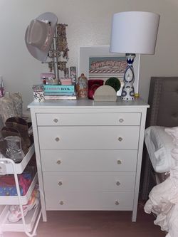 IKEA Dresser with Gold Hardware