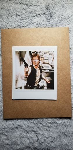 Star wars Han Solo Polaroid