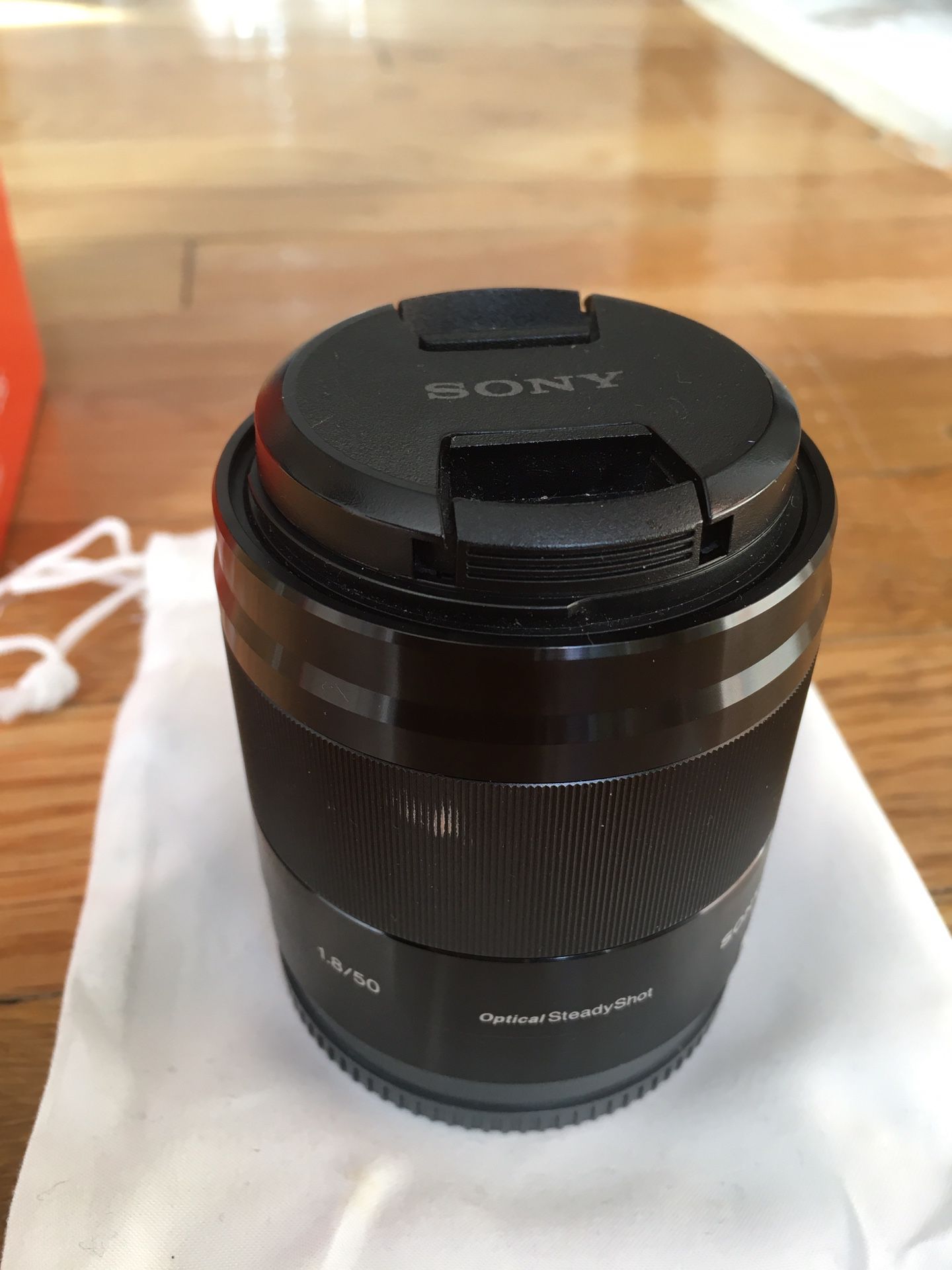 Sony E50 mm F1.8 oss E-Mount Lens- excellence condition.
