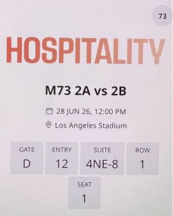 Tickets Canada vs South Africa World Cup LA Sofi Stadium