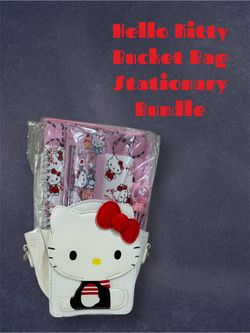 Hello Kitty Bucket Bag Bundle