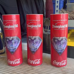 DISNEYLAND 60 COCA COLA CONTAINERS