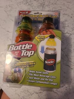 12 Piece Bottle Tops