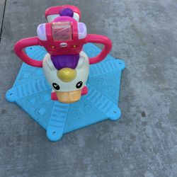 Fisher Price Unicorn Bouncy Toy