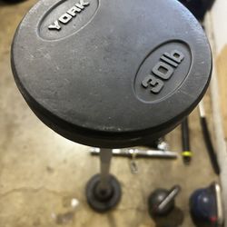30lbs York straight bar 