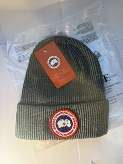 Olive Green Canada Goose beanie (warm, ski, comfortable)