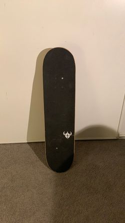 Skateboard Deck with Black Grip Tape
