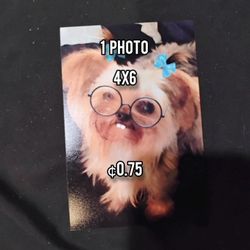 4x6 custom photo! (Read description for more details)