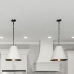 Modern Pendant Lights for Kitchen Island – Set of 2