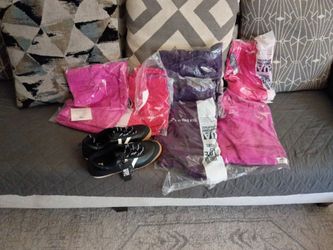 Nursing scrubs and a pair of MADDEN NYC  SNEAKERS