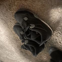 jordan 4 black canvas